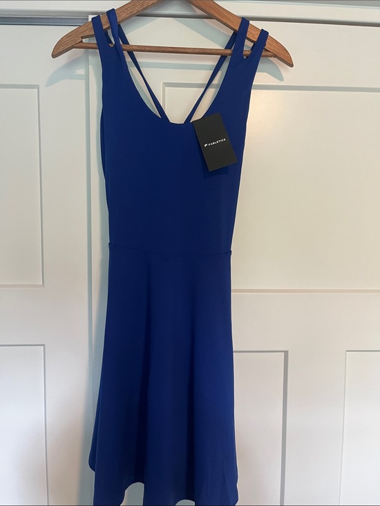 Fabletics Dresses & Skirts - Fabletics Cobalt Blue Double-Strap Maxi Dress